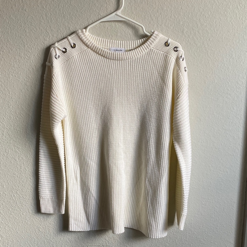 Women’s Calvin Klein Cream Sweater